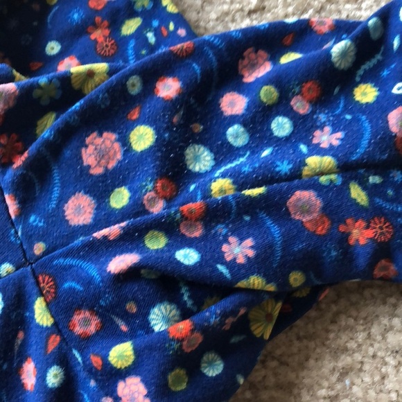Lularoe Floral Dot Julia Dress - Picture 7 of 8